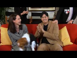 Shohei Ohtani's dog, Decoy, leaves couch as Ohtani wins NL MVP award 🤣