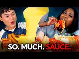 Mukbangers TREAT SAUCE like a MEAL