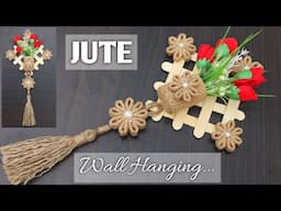 Amazing jute wall hanging Craft Ideas decorate your home out of scrap!