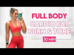 Full Body Fat Burn : Cardio & Strength | 30 min at home | Lean Method Challenge | Day 1 | Free Trial