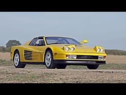 The unique Ferrari Testarossa targa built by EBS