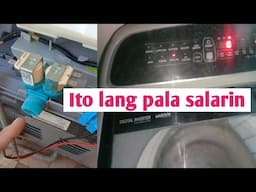 Samsung Inverter Washing No water na pumasok