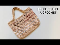 🔴COMO TEJER BOLSO | CARTERA A CROCHET PASO A PASO‼