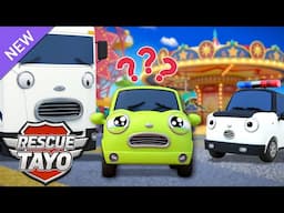 NEW🚨Find the Missing Cars! | Super Police Cars Paul & Liz | Rescue Team Cartoon | Tayo English