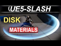 UE5: Slash DISK Materials - (FREE-DOWNLOAD!)