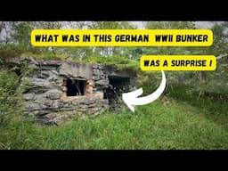 Underground WW2 tunnels and bunkers found. German WW2 location has secrets !