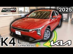 KIA K4 Sedán TM 2025 Versión L de entrada o más barata | Ficha Técnica #kiak4 #k4 #kia #kiamotors