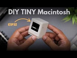 Building a Mini Macintosh Weather Station with ESP32!