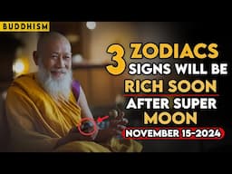 Nostradamus Predicted Only These 3 Zodiac Signs Will Be RICH After Super Full Moon November 15, 2024