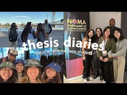 attending my first architecture conference! | thesis diaries ep.2