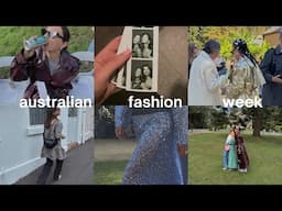 australian fashion week (vlog)