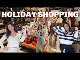 come holiday shopping w/me!(decor, clothes ,food)