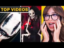 Scary Videos You Should NOT Watch Alone! | SSSniperWolf