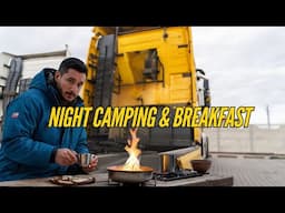 FREEZING NIGHT CAMPING & TRUCK BREAKFAST ADVENTURE!