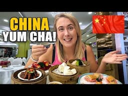 Traditional DIM SUM FEAST in Guangzhou, China 🇨🇳 中文字幕