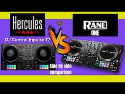 The Hercules Inpulse T7 vs the Rane one comparison video