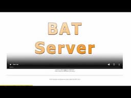 EDIUS Bat Server:  Part 1 - Install and basics