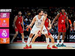 EA7 Emporio Armani 85 - 76 Real Madrid | Jornada 8 EuroLeague