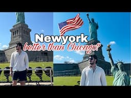 IS NEWYORK BETTER THAN CHICAGO ?? |  A Day IN NEWYORK |