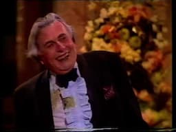 Barry Humphries R.I.P.  Bafta Awards 1985 (VERY FUNNY)