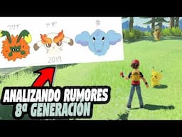 ANALIZANDO RUMORES de la OCTAVA GENERACIÓN de POKÉMON