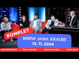 Celý díl - Show Jana Krause 13. 11. 2024