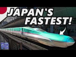 Japan's FASTEST Bullet Train: 320km/h from Tokyo to Hokkaido