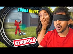 BLINDFOLD CHALLENGE WITH MY WIFE IN FREE FIRE 🤣 VERY FUNNY