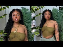 QUICK, EASY AND PERFECT HD LACE BOHO LOCS ft. JALIZA BRAIDS