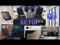 ☕️Tech🖥️ PART3️⃣of3️⃣ - Setup Teams Room PC - Studio Base Kit G9 Plus