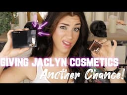 TRYING JACLYN COSMETICS 😳😳😳