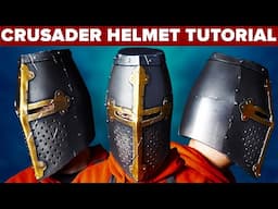 Crusader knight helmet one day build (free patterns) - Cosplay Tutorial