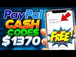 FASTEST Way To Earn FREE Paypal Money (For Beginners) Free PayPal Cash-Codes - New for 2023!