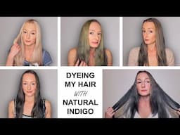 Dyeing My Hair with Natural Indigo