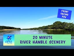 Rowing Machine scenery 4K | 20 Minute FPOV River Hamble