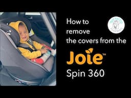 Joie Spin 360 | How to remove the cover for washing