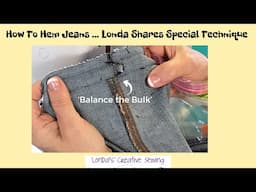 How To Hem Jeans