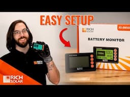 Battery Monitor Setup Tutorial | How To Monitor Your Alpha Series Batteries | RICH SOLAR TALK