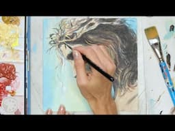 How to Paint Jesus Christ / Acrylic Painting