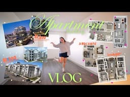 APARTMENT HUNTING VLOG EP. 1: Spend the day w/ me and tour apartments!