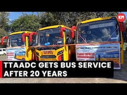 20 years after getting department, Tripura ADC launches first bus service