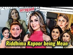 RIDDHIMA KAPOOR BEING INSECURE & JEALOUS OF SHALINI PASSI