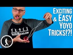 🤯 3 Surprising but Easy Beginner Yoyo Tricks