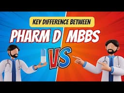 Key Differences Between Pharm D and MBBS in India #pharmd #mbbs