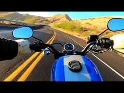 Harley Davidson Roadster Raw Sound at Sunset | Boise to Bogus Basin