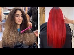 Long to Short Hair Transformations -  Beautiful Hairstyles Compilation 2023