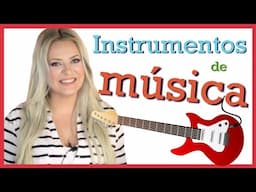 🎸Instrumentos de MÚSICA EN FRANCÉS fácil  (principiante) —instrumentos musicales—