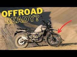 I took the Royal Enfield HIMALAYAN 450 OFFROAD and here's what happened.