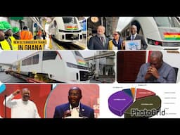 NPP Afa: New Set Of Ultramodern Trains Arrive.. Bawumia Win 11 Regions In New Polls As Mahama Xposed