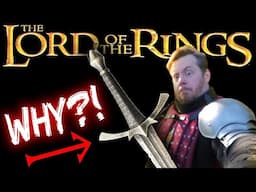 We found the BAD SWORDS from the Lord of the Rings